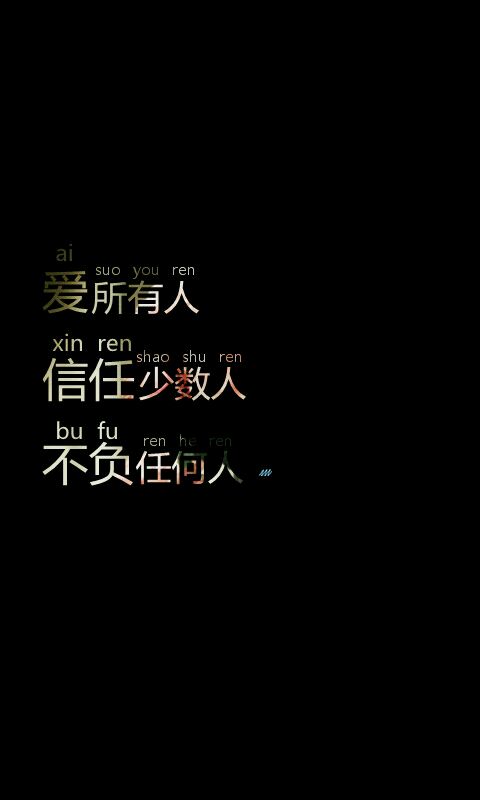 个性网-qq皮肤-不必等一个不在乎你的人_男生_文字