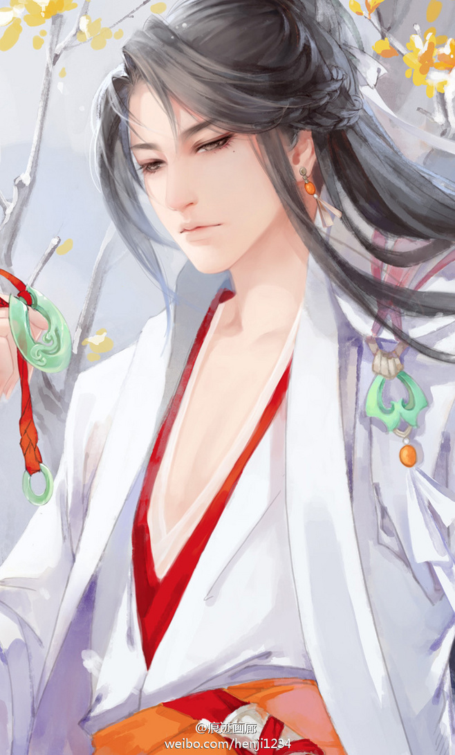古风美男.